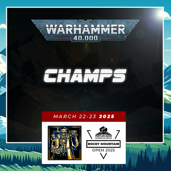 RMO 2025 - Warhammer 40k Champs