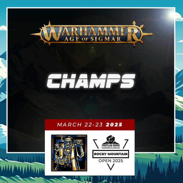 RMO 2025 - Warhammer AOS Champs