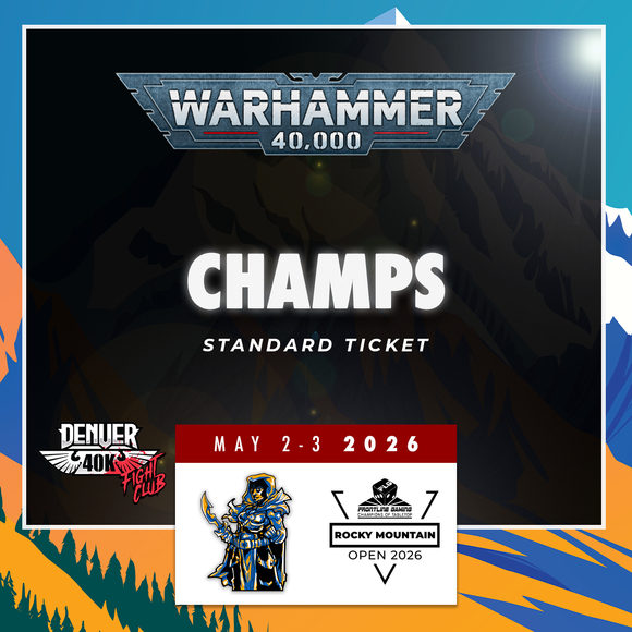 Rocky Mountain Open 2026 - 40k Championships