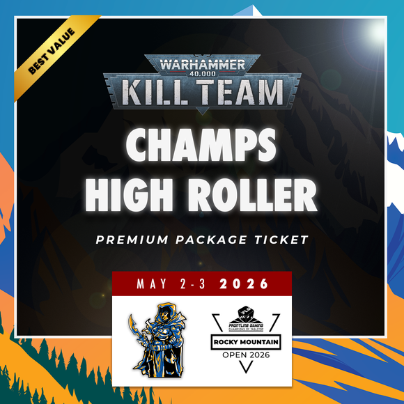 Rocky Mountain Open 2026 - Kill Team VIP