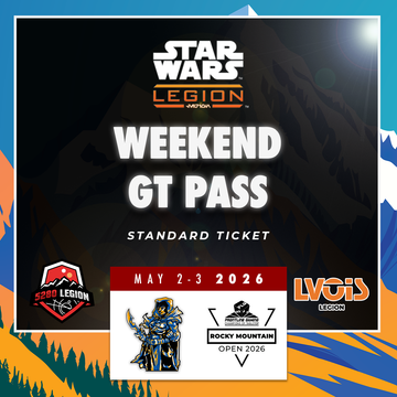 Rocky Mountain Open 2026 - Star Wars Legion GT Weekend Pass