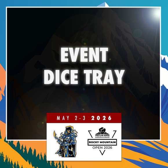 Rocky Mountain Open 2026 - Dice Tray