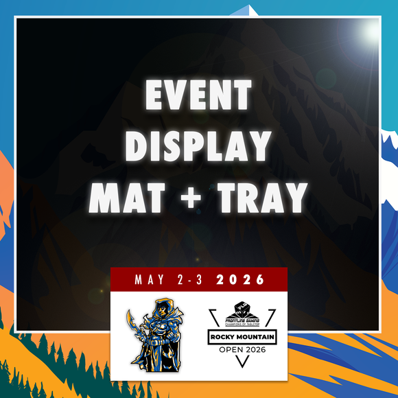 Rocky Mountain Open 2026 - Display Mat and Tray