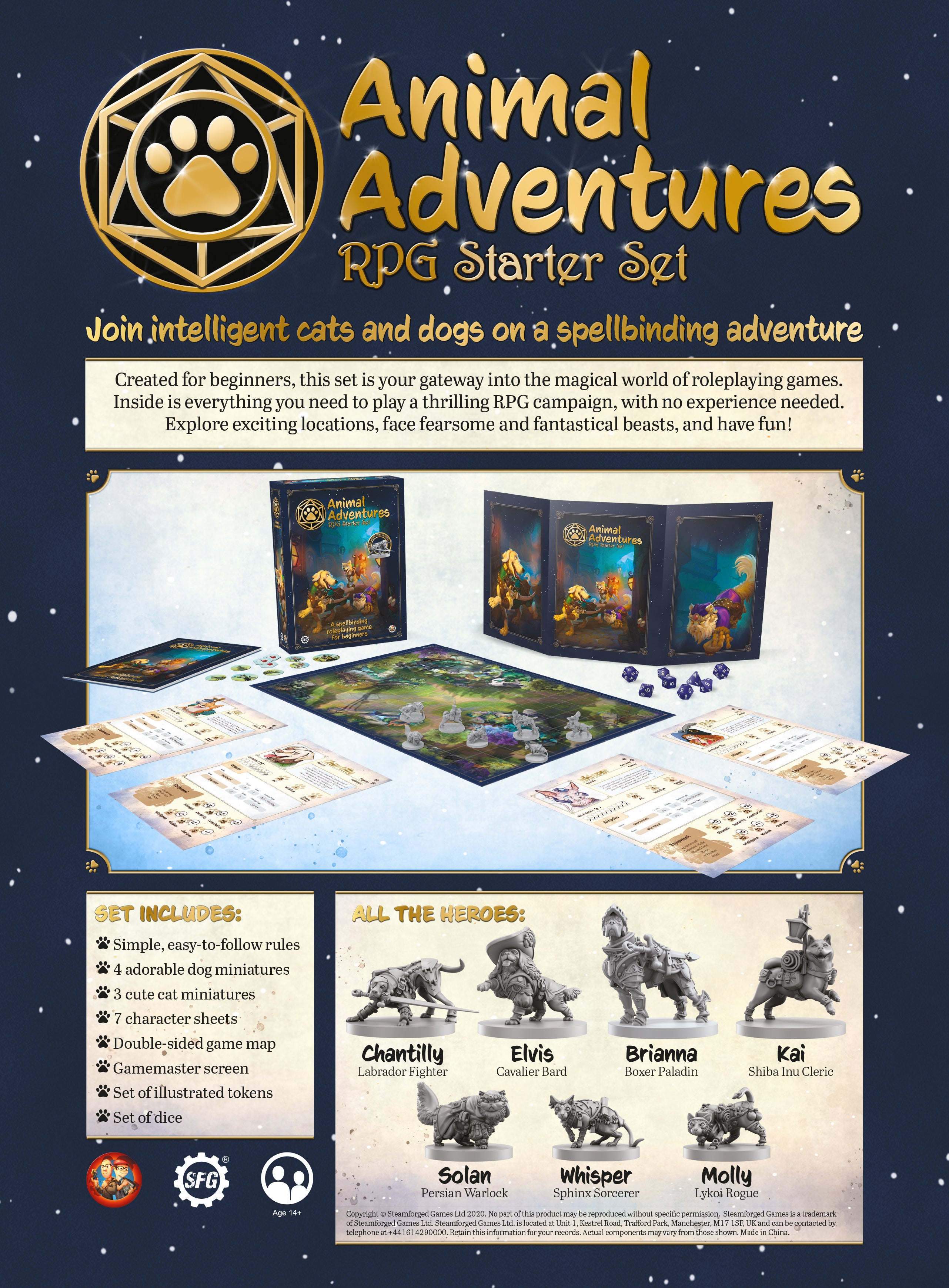 Animal Adventures RPG Starter Set