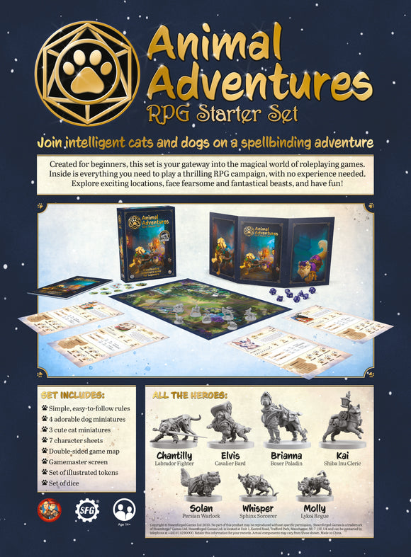 Animal Adventures RPG Starter Set