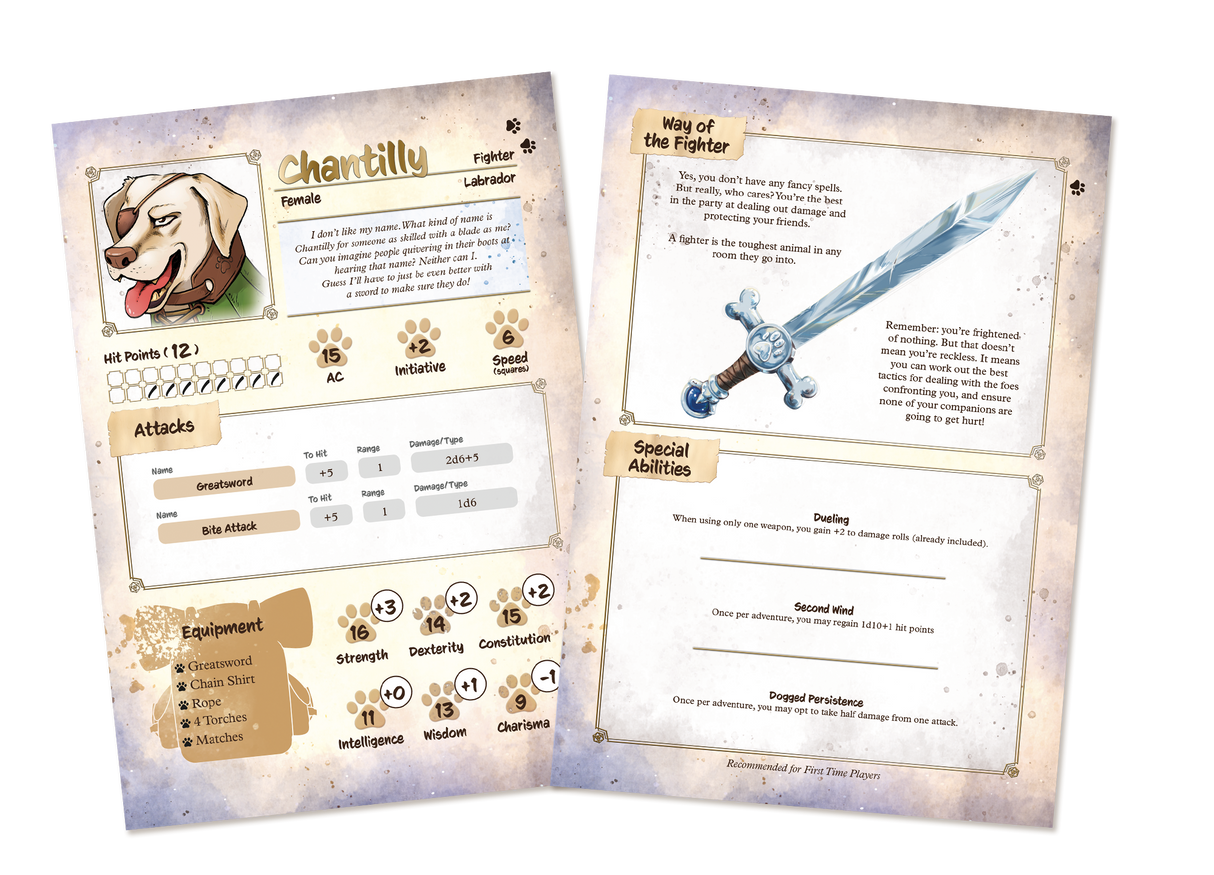 Animal Adventures RPG Starter Set