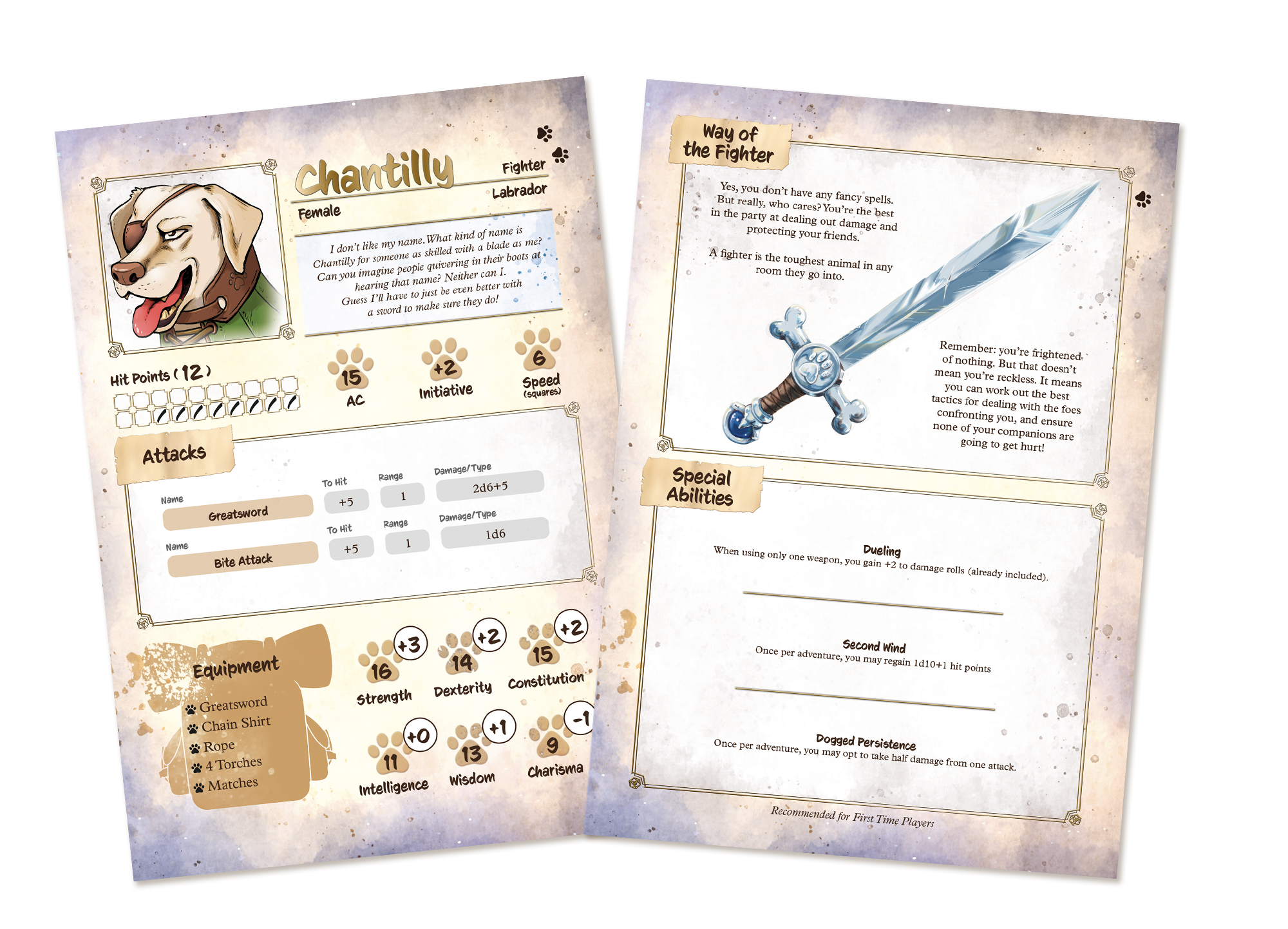 Animal Adventures RPG Starter Set