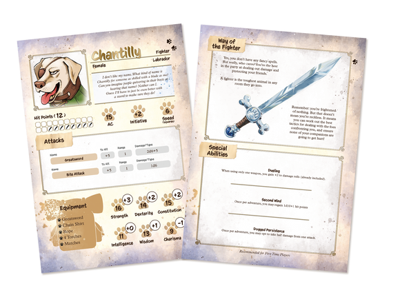 Animal Adventures RPG Starter Set