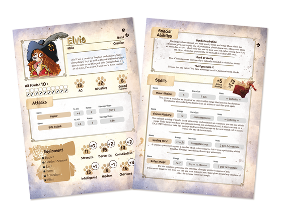 Animal Adventures RPG Starter Set