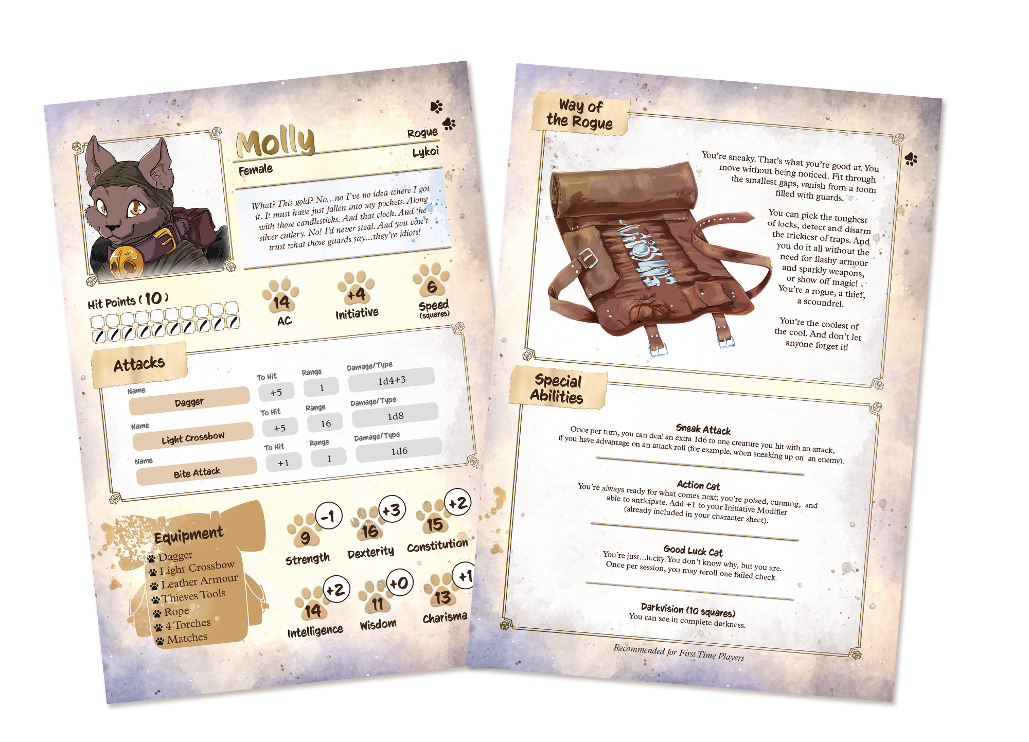 Animal Adventures RPG Starter Set