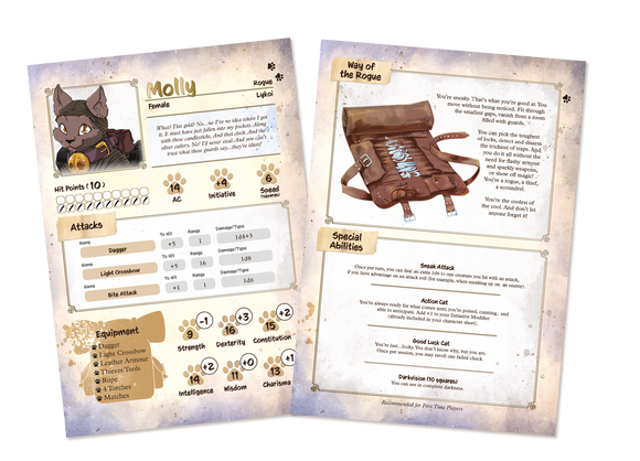Animal Adventures RPG Starter Set