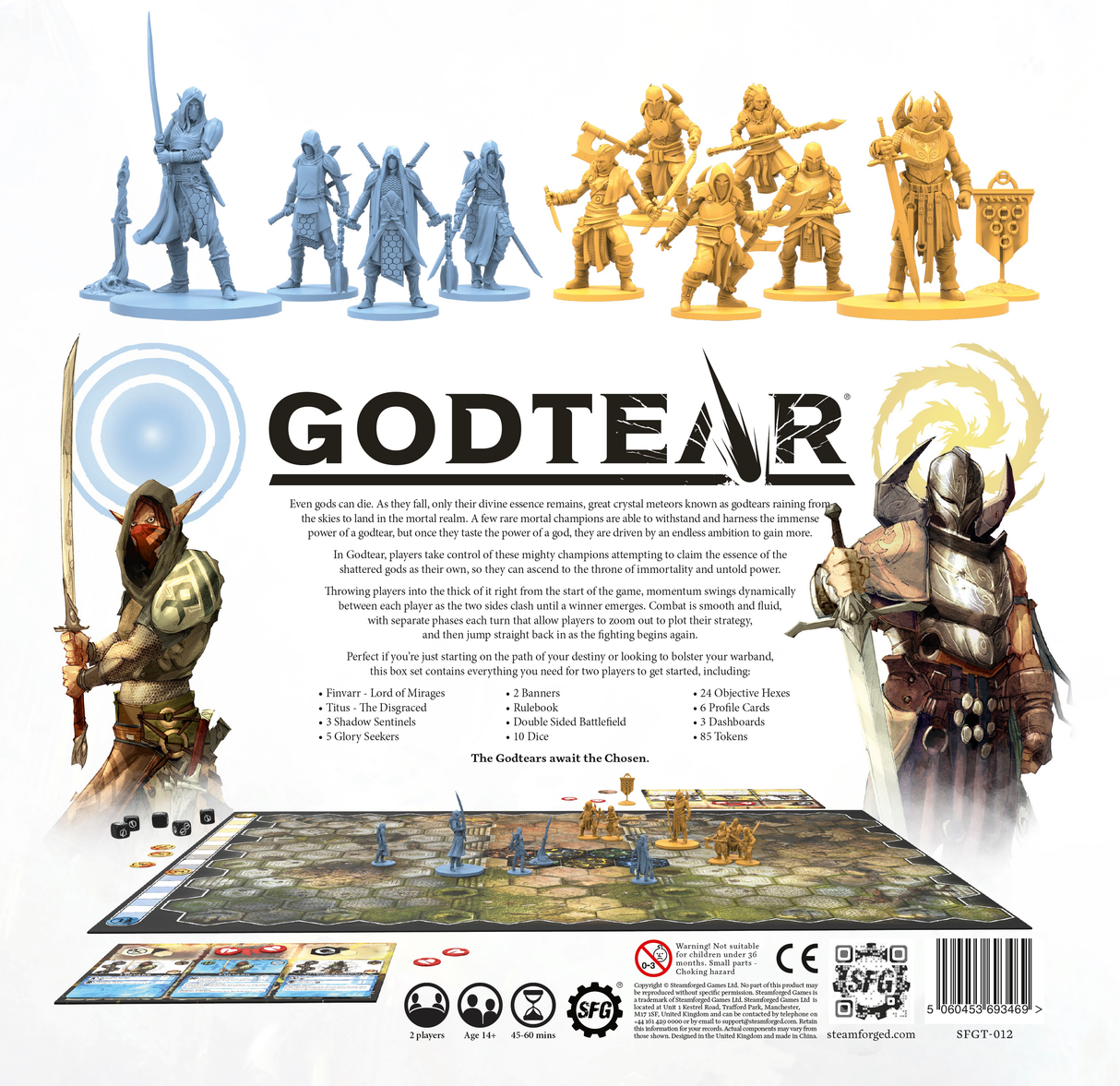 Godtear The Borderlands Starter Set - Titus - The Disgraced / Finvarr - Lord of Mirages