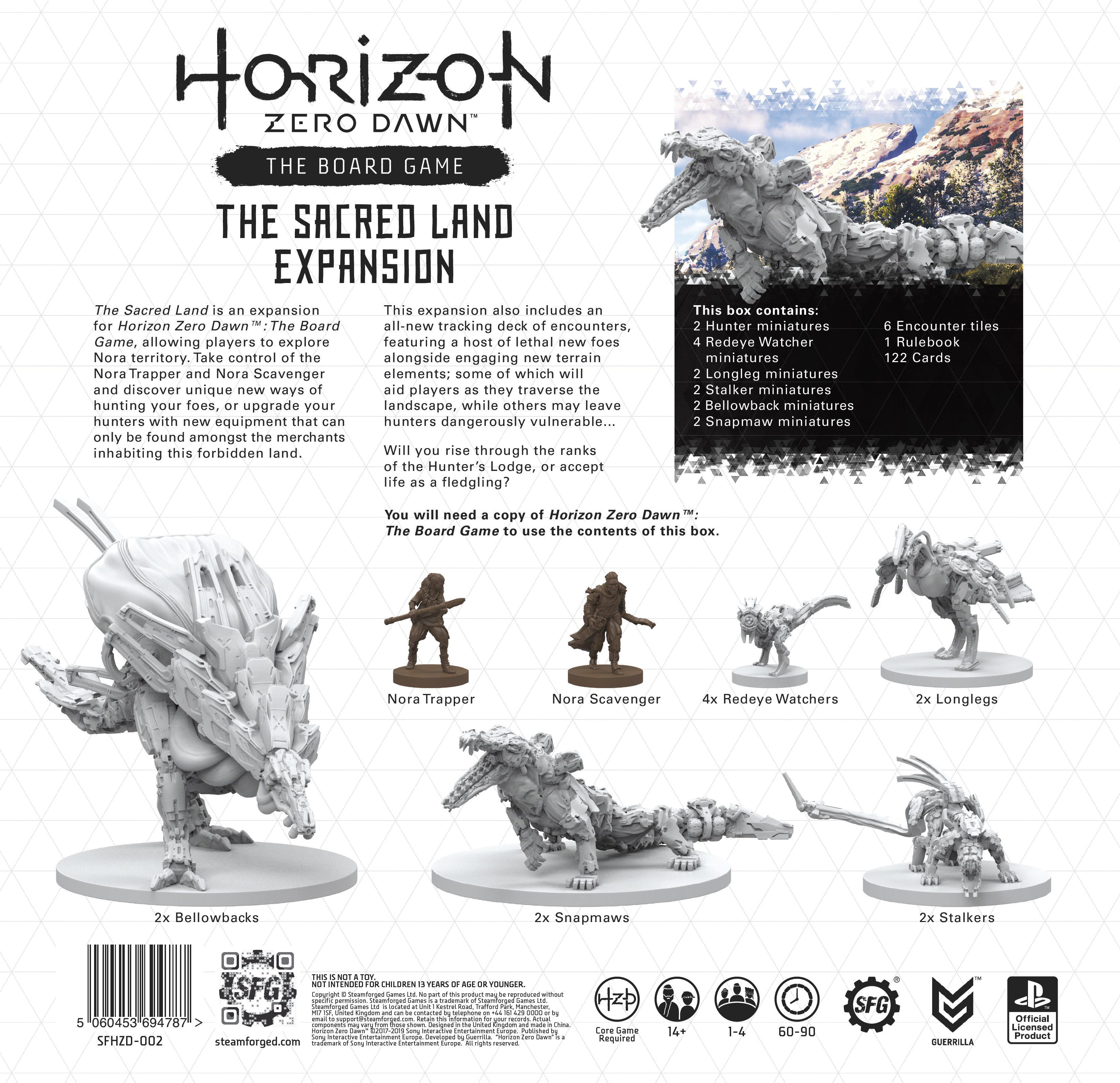 Horizon Zero Dawn Board Game™ - The Sacred Land Expansion