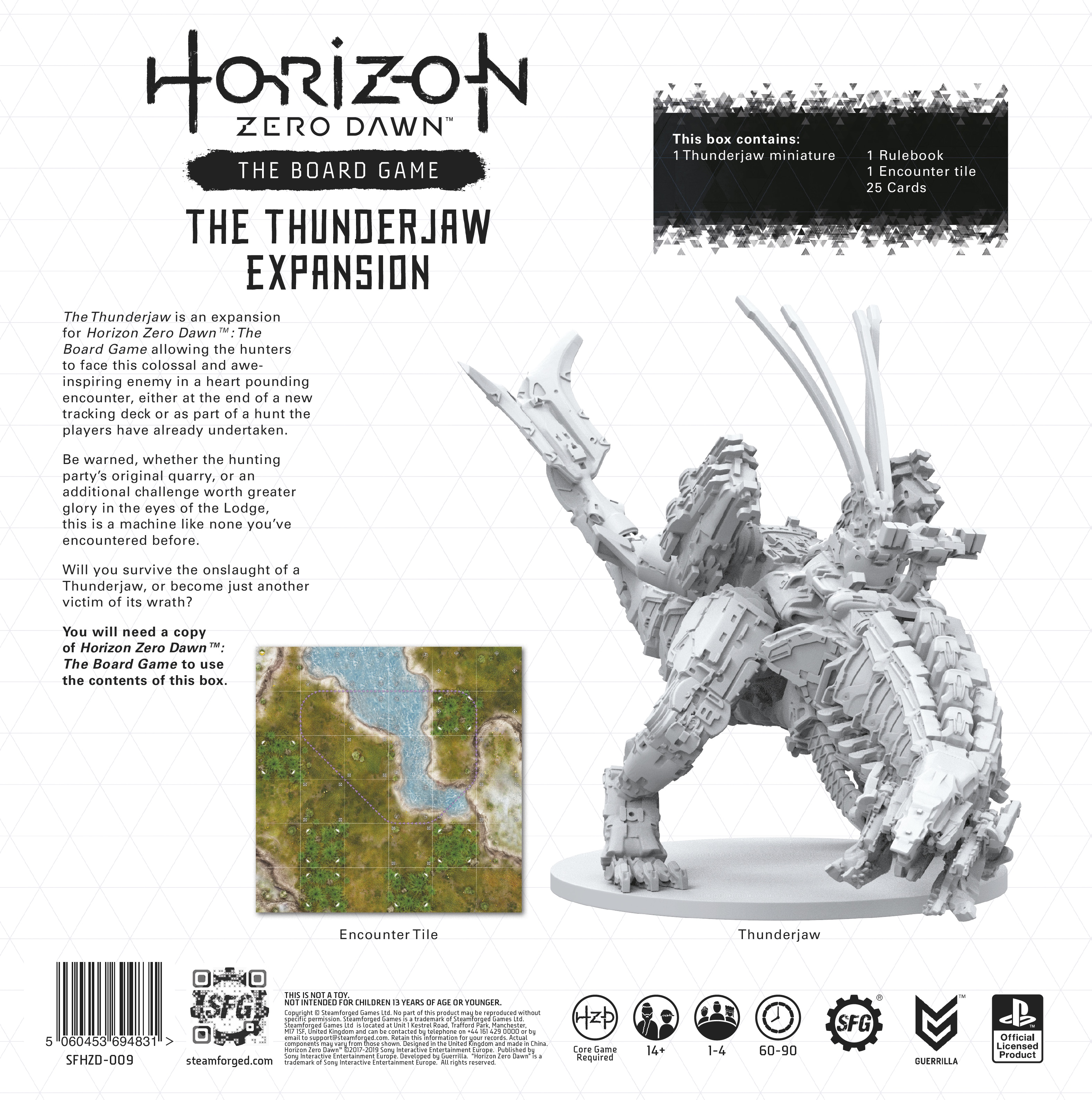 Horizon Zero Dawn™ Board Game - Thunderjaw Expansion