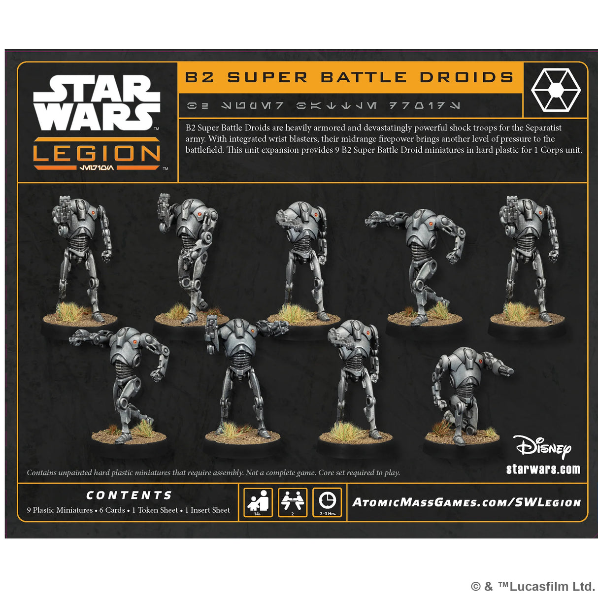 Star Wars Legion B2 Super Battle Droids
