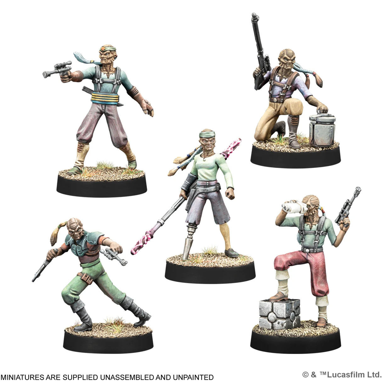Star Wars: Legion - Hondo Ohnaka & Weequay Pirates