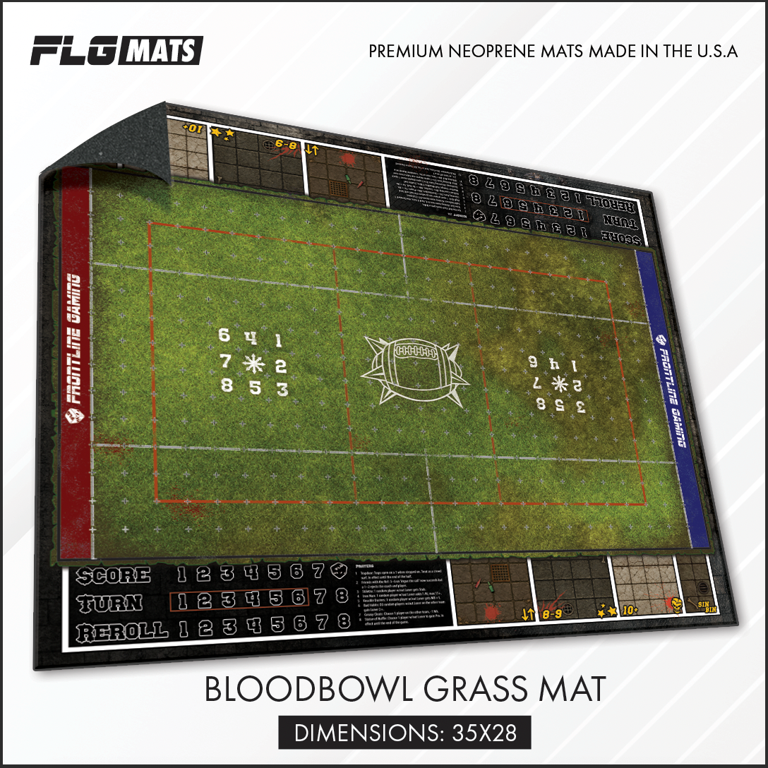 FLG Blood Bowl Grass Mat
