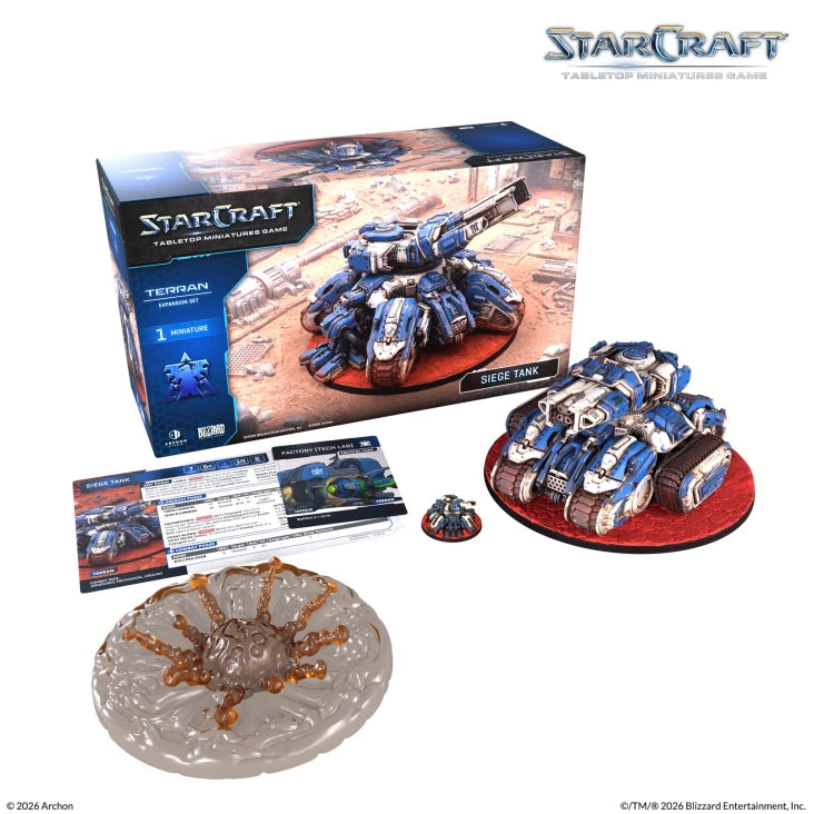 Starcraft: Terran - Siege Tank