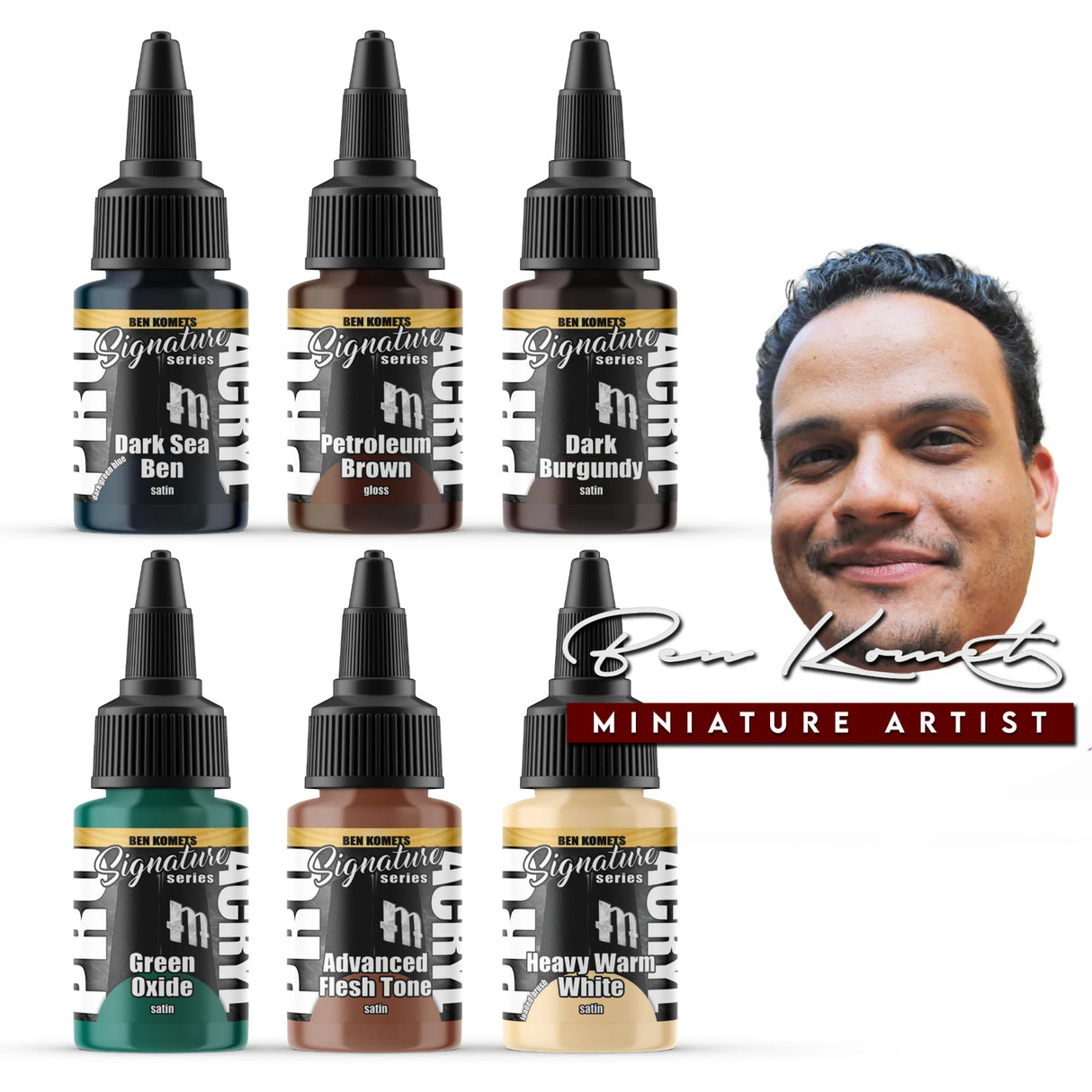 Ben Komets Signature Set - 6 Paints