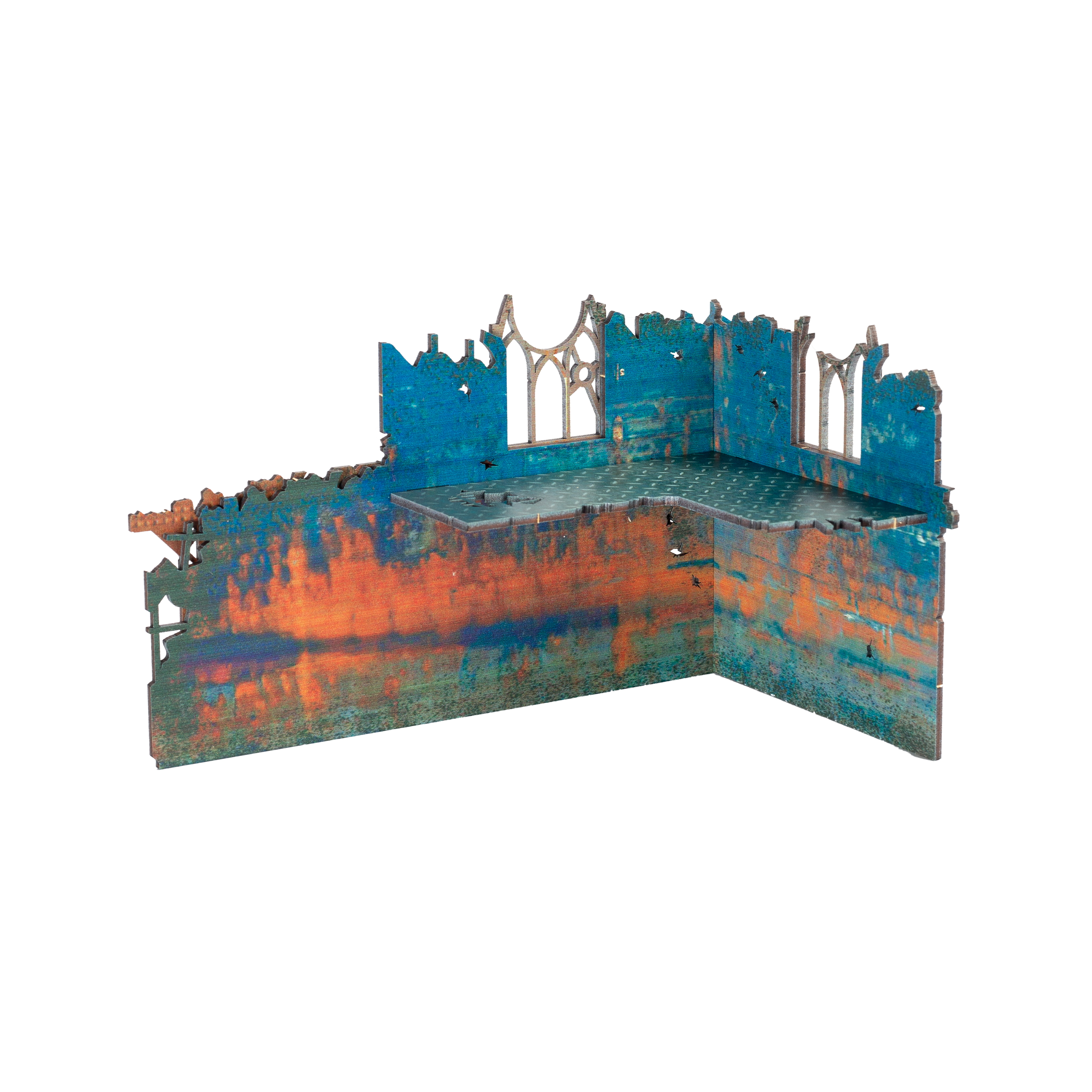 ★VIEWMAP★ FLASH full titanium combi polygon VM3024 FLG Full Color Terrain: Champions Sector - WTC Set