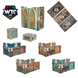 FLG Full Color Terrain: Champions Sector - WTC Set