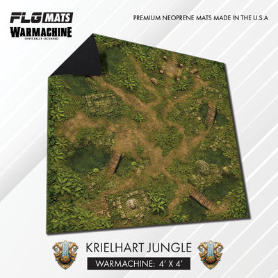 FLG Mats: Warmachine - Krielhart Jungle