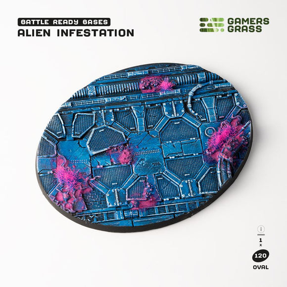Gamers Grass: Alien Infestation - Oval 120mm (x1)