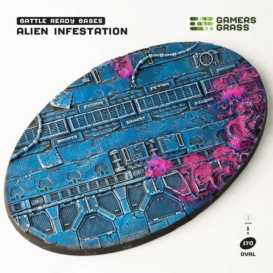Gamers Grass: Alien Infestation - Oval 170mm (x1)