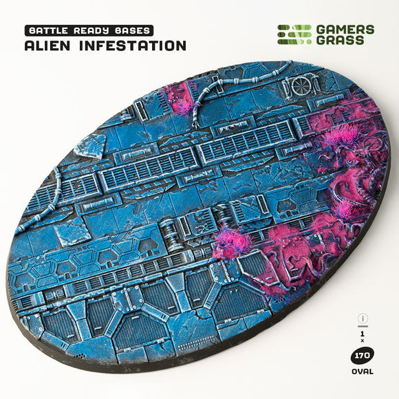 Gamers Grass: Alien Infestation - Oval 170mm (x1)