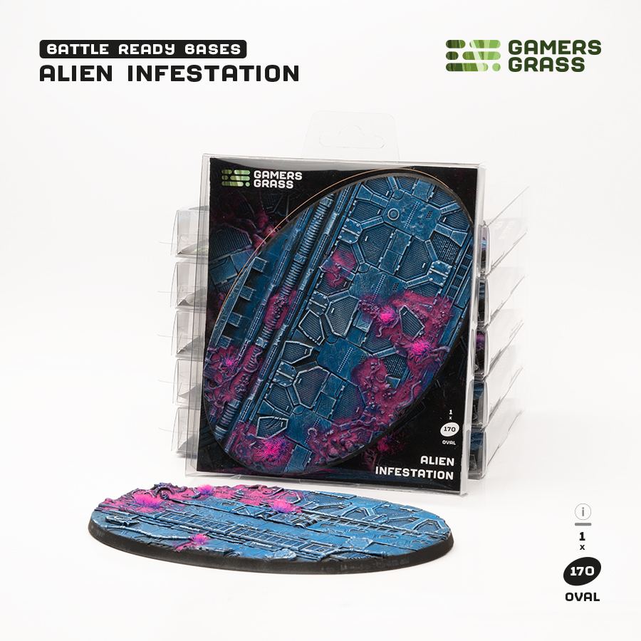 Gamers Grass: Alien Infestation - Oval 170mm (x1)