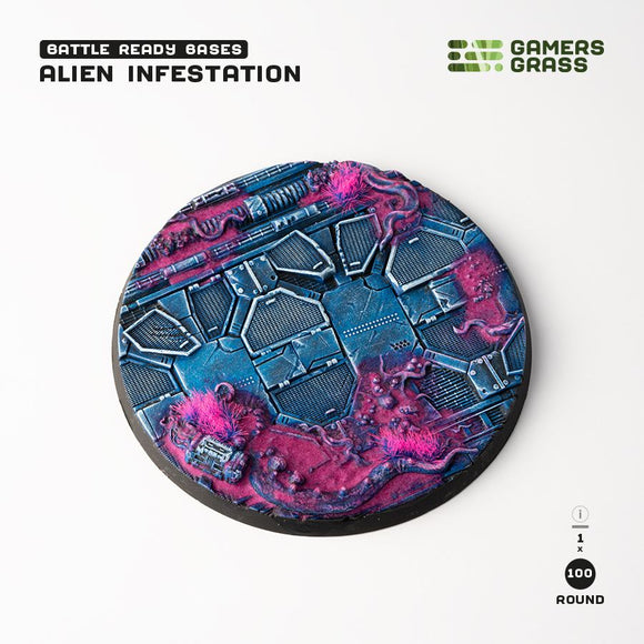 Gamers Grass: Alien Infestation - Round 100mm (x1)
