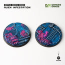 Gamers Grass: Alien Infestation - Round 60mm (x2)-2