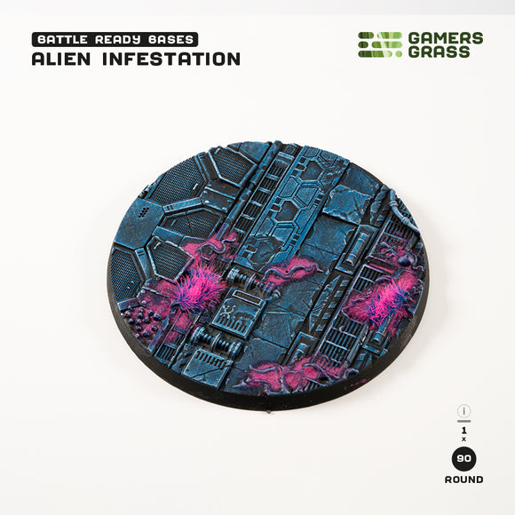 Gamers Grass: Alien Infestation - Round 90mm (x1)