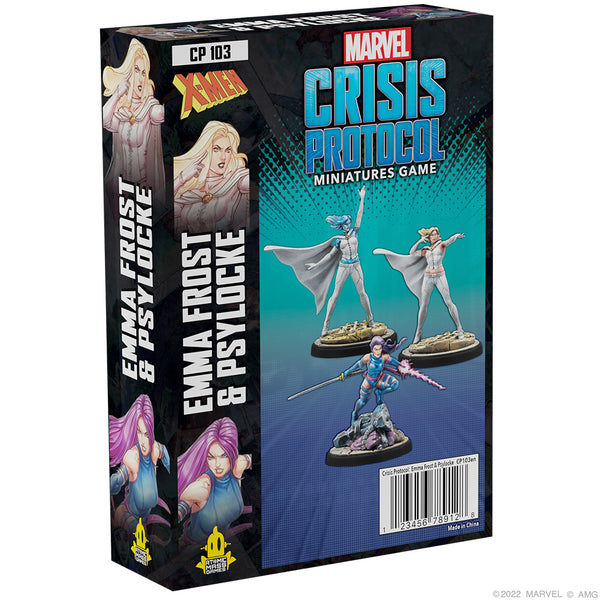 Marvel: Crisis Protocol- Emma Frost and Psylocke