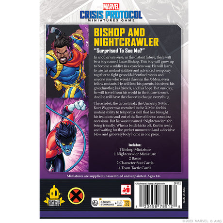Marvel Crisis Protocol: Bishop & Nightcrawler