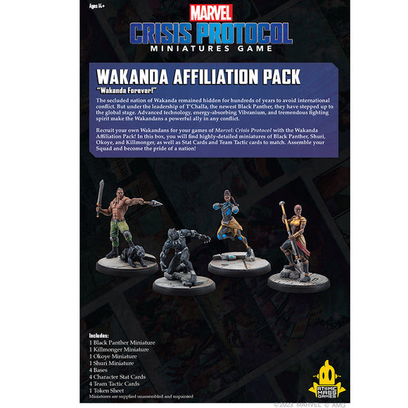 Marvel: Crisis Protocol- Wakanda Affilliation Pack