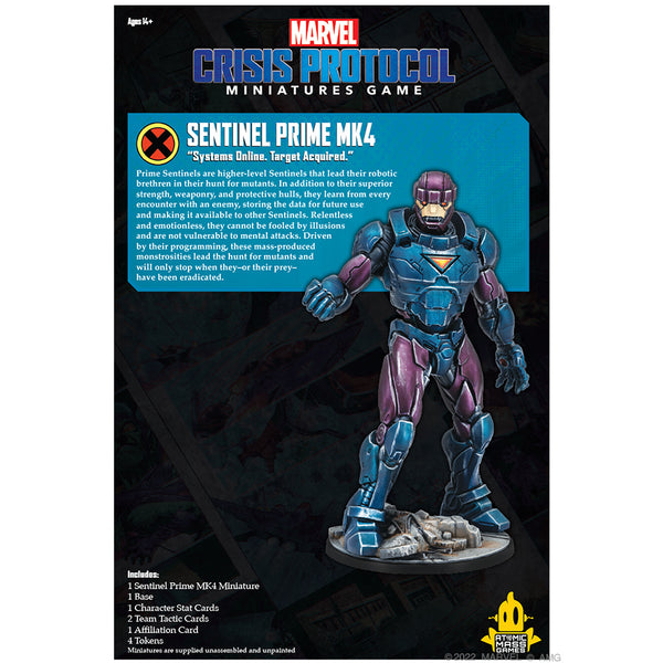 Marvel: Crisis Protocol Sentinel Prime MK4