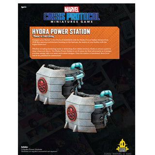 Marvel: Crisis Protocol-Hydra Power Station Terrain Pack