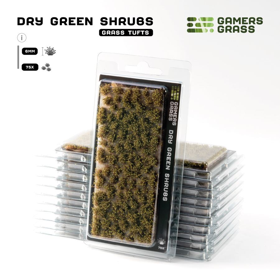 Dry Green Shrubs - package