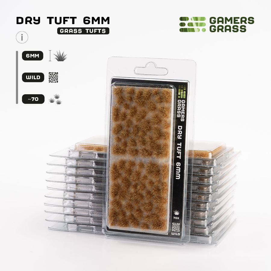 Dry Tuft 6mm - Wild - package