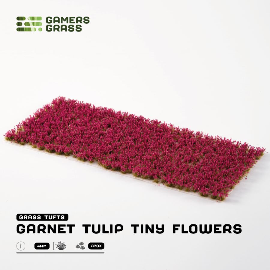 Garnet Tulip Tiny Flowers - contents