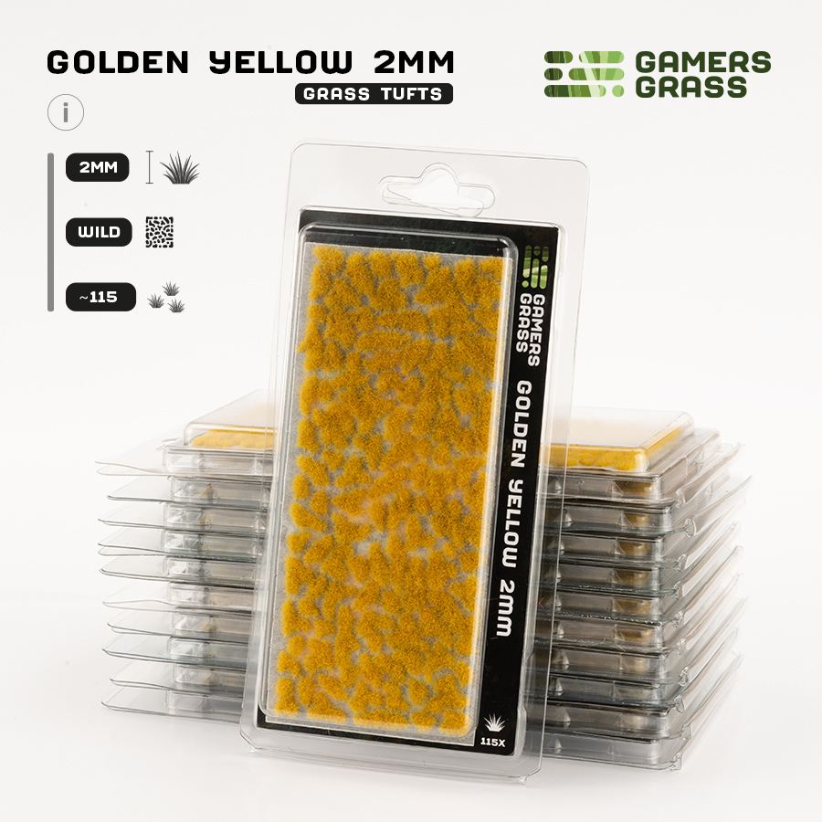 Golden Yellow 2mm - package