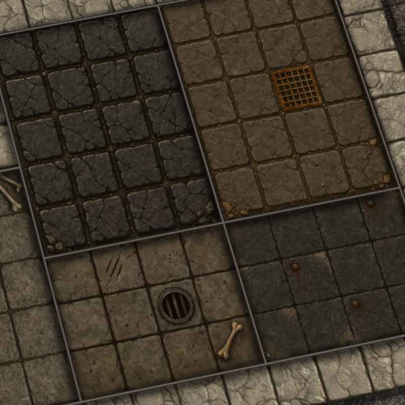Dungeon Mat - Heroquest Compatible