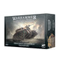 Box for a Warhammer miniature kit, shown from the front and right side. The front depicts a tan and dark green armored transport in a smoky battlefield, with “WARHAMMER THE HORUS HERESY” and “SOLAR AUXILIA DRACOSAN ARMOURED TRANSPORT”; the side shows another view of the vehicle.