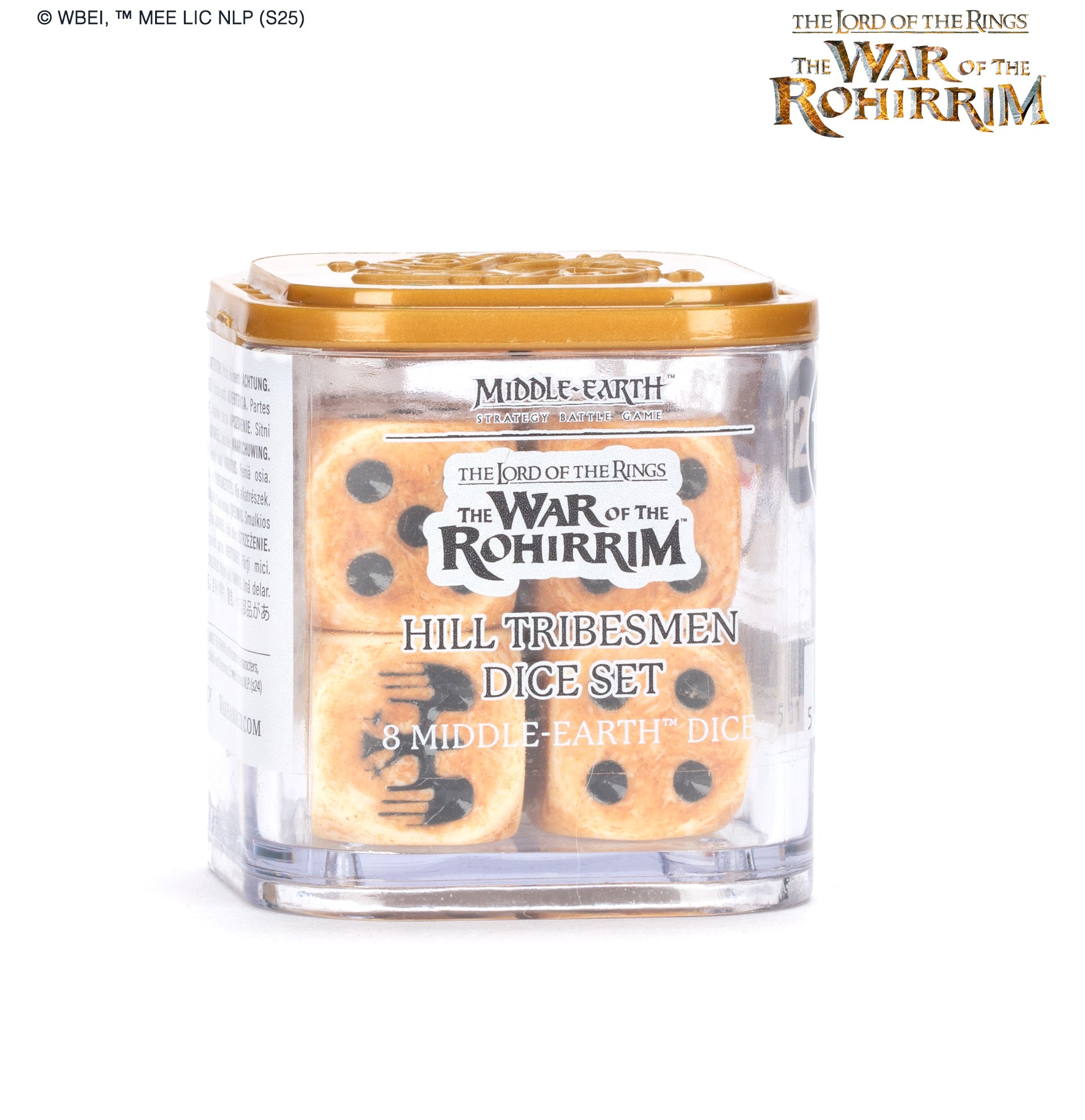 Middle-Earth Strategy Board Game: Hill Tribesmen Dice Set