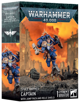 Space Marine: Captain With Jump Pack & Relic Shield