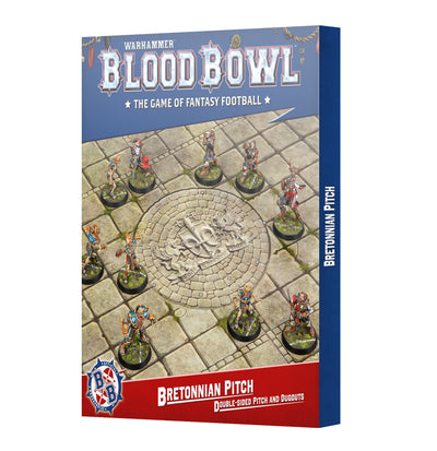 B/Bowl: Bretonnian Team Pitch & Dugouts