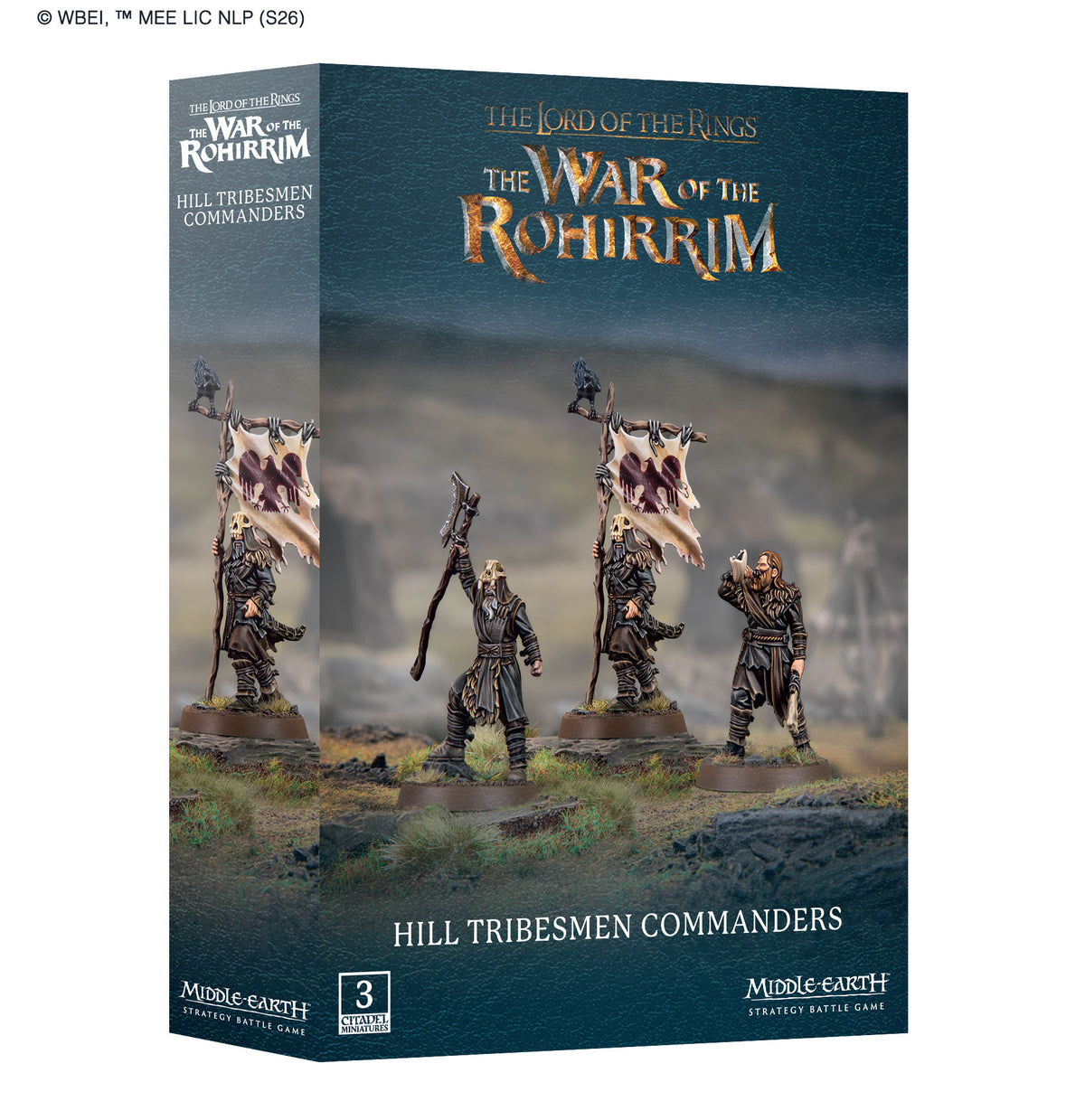 Middle-Earth Strategy Board Game: Hill Tribesmen Commanders
