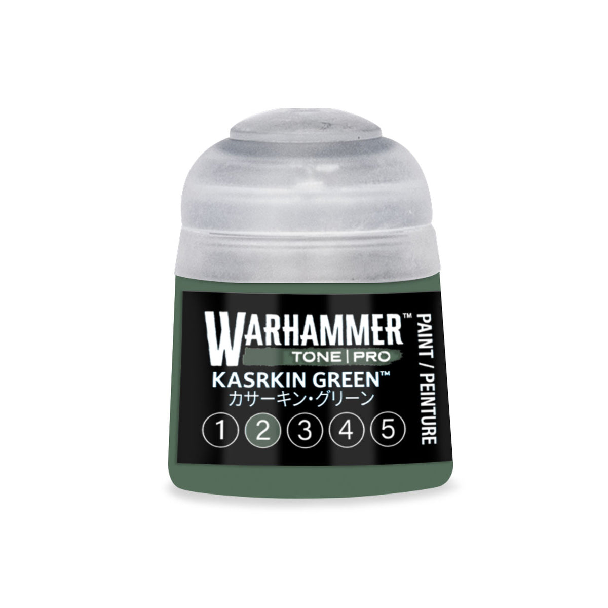 Warhammer Tone Pro: Kasrkin Green 2 paint pot