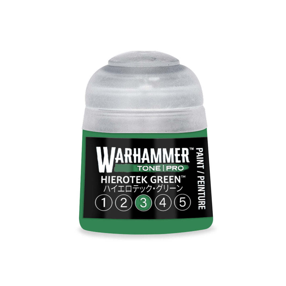 Warhammer Tone Pro: Hierotek Green 3 paint pot